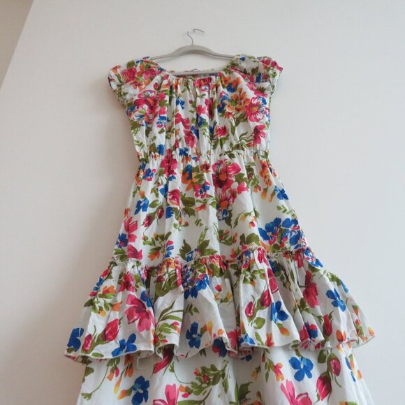 EYWASOULS MALIBU Inka Tiered Floral Maxi Dress Bohemian Summer - Size XS / S - Picture 12 of 16